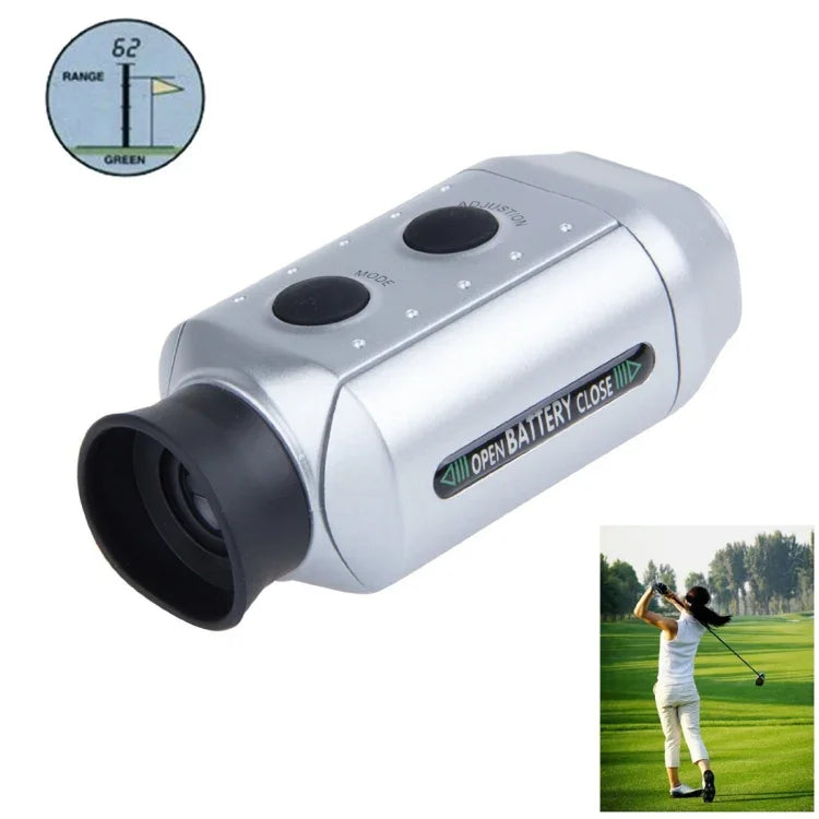Telescópio Digital de Golfe 7x / Instrumento de Medição Digital com Estojo Almofadado