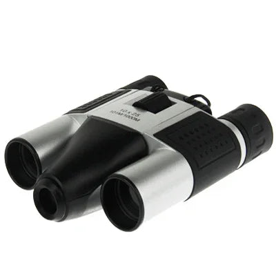 Binóculos Câmara Digital 5 em 1 10×25mm (Câmara Binóculos + Câmara de Vídeo + Câmara Digital + Webcam + Leitor de Cartão TF), Campo de Visão: 101m/1000m, Tamanho: 135 × 100 × 24mm, 10X25