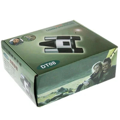 Binóculos Câmara Digital 5 em 1 10×25mm (Câmara Binóculos + Câmara de Vídeo + Câmara Digital + Webcam + Leitor de Cartão TF), Campo de Visão: 101m/1000m, Tamanho: 135 × 100 × 24mm, 10X25