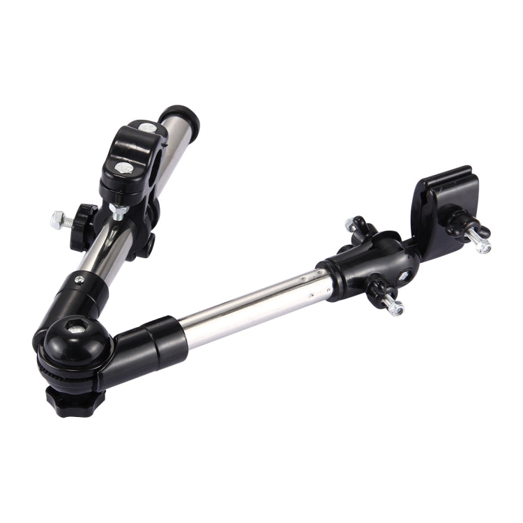Suporte Dobrável Ajustável Universal em Aço Inoxidável para Guarda-chuva de Ciclismo, Suporte de Montagem com Ângulo Ajustável para Bicicleta e Motociclo