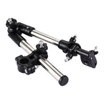 Suporte Dobrável Ajustável Universal em Aço Inoxidável para Guarda-chuva de Ciclismo, Suporte de Montagem com Ângulo Ajustável para Bicicleta e Motociclo