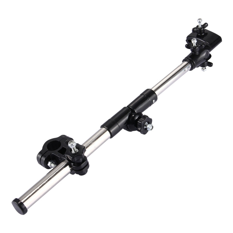 Suporte Dobrável Ajustável Universal em Aço Inoxidável para Guarda-chuva de Ciclismo, Suporte de Montagem com Ângulo Ajustável para Bicicleta e Motociclo