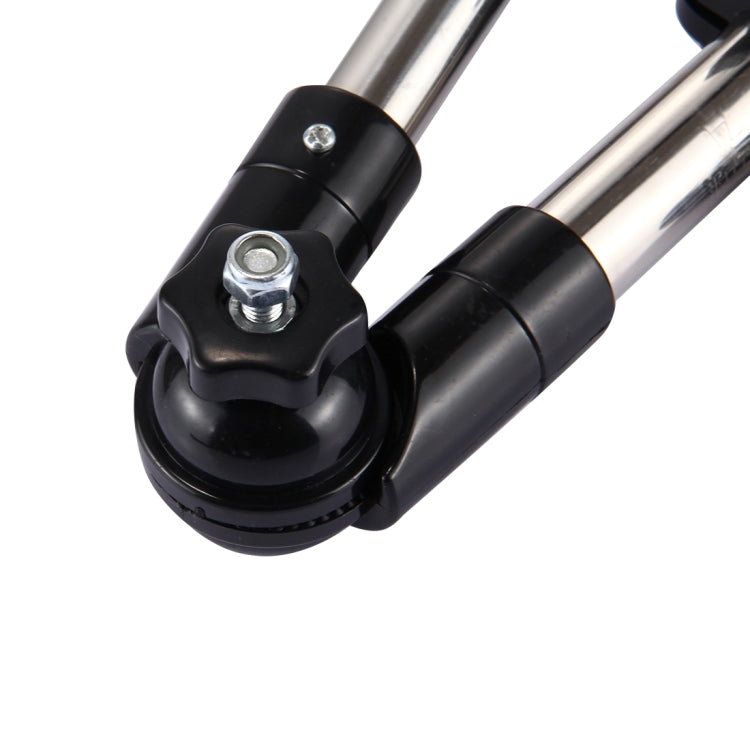 Suporte Dobrável Ajustável Universal em Aço Inoxidável para Guarda-chuva de Ciclismo, Suporte de Montagem com Ângulo Ajustável para Bicicleta e Motociclo