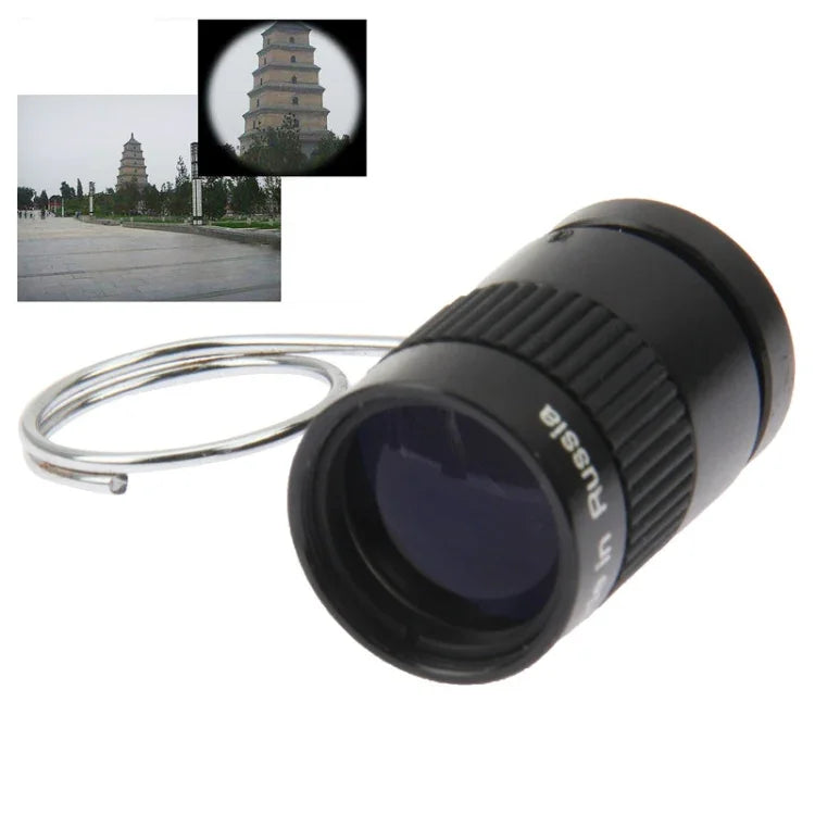 Telescópio Mini Monocular 2,5 X 17,5 para Bolso com Polegar, 2.5x17.5