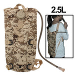 Mochila com Saco de Água em Nylon Duffle 2,5L com Tubo / Saco de Água, 2,5L