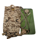 Mochila com Saco de Água em Nylon Duffle 2,5L com Tubo / Saco de Água, 2,5L