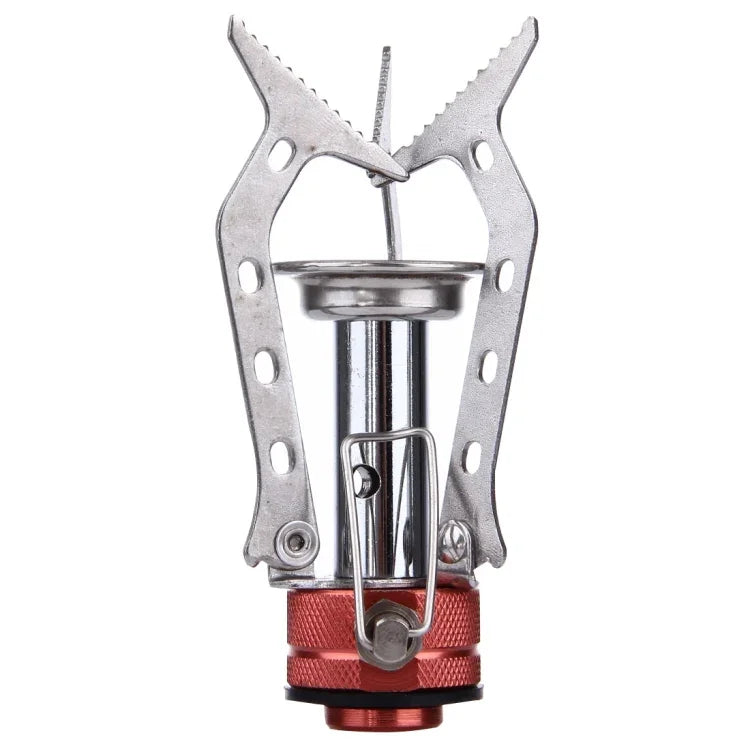Fogão a Gás Ultra Mini Portátil em Aço Inoxidável para Campismo WH-S001, WH-S001