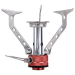 Fogão a Gás Ultra Mini Portátil em Aço Inoxidável para Campismo WH-S001, WH-S001