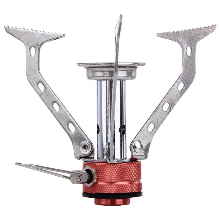 Fogão a Gás Ultra Mini Portátil em Aço Inoxidável para Campismo WH-S001, WH-S001