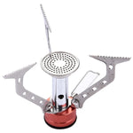 Fogão a Gás Ultra Mini Portátil em Aço Inoxidável para Campismo WH-S001, WH-S001