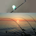 Alarme de Mordida Prático para Vara de Pesca com Luz, Sinos de Alarme para Peixe