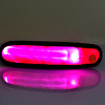 Marcador de Clip com Luz LED de Polímero para Bateria, Bastão Luminoso, LED Magenta, LED Verde, LED Laranja