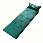 Colchão Insuflável Automático com Almofada, Resistente à Humidade, 183x57x2,5cm Roxo, 183x57x2,5cm Verde