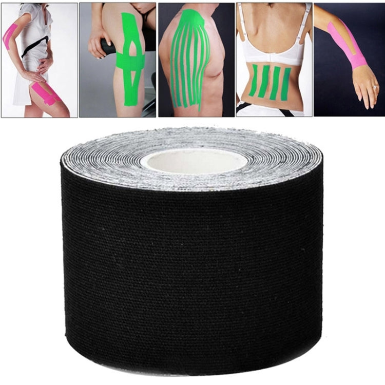 Fita Desportiva Impermeável 5M para Cuidados Musculares Terapêutica, Largura: 5cm, Tamanho: 5mx5cm, Tamanho: 5m x 5cm Roxa