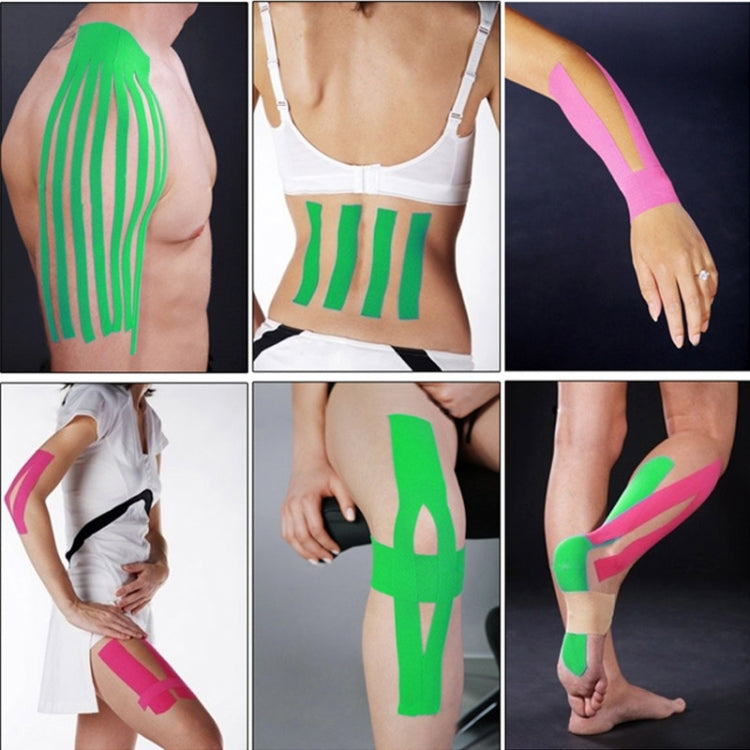 Fita Desportiva Impermeável 5M para Cuidados Musculares Terapêutica, Largura: 5cm, Tamanho: 5mx5cm, Tamanho: 5m x 5cm Roxa