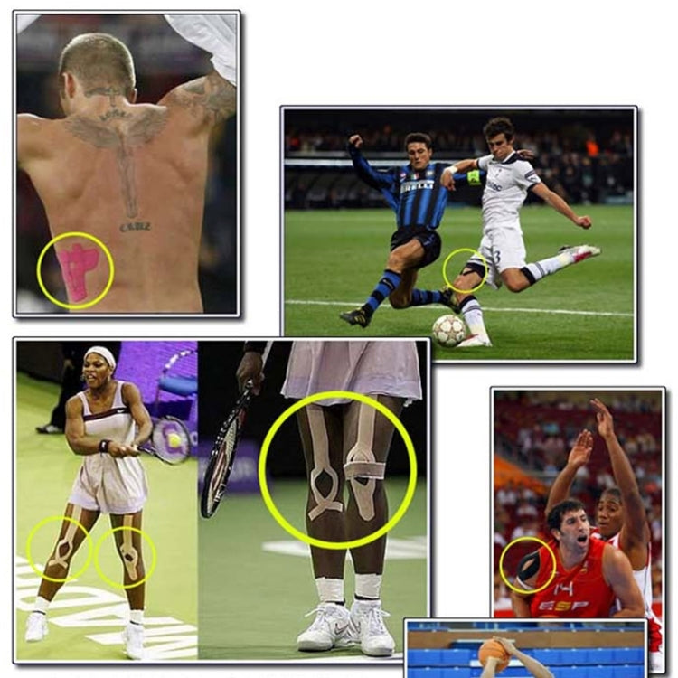 Fita Desportiva Impermeável 5M para Cuidados Musculares Terapêutica, Largura: 5cm, Tamanho: 5mx5cm, Tamanho: 5m x 5cm Roxa