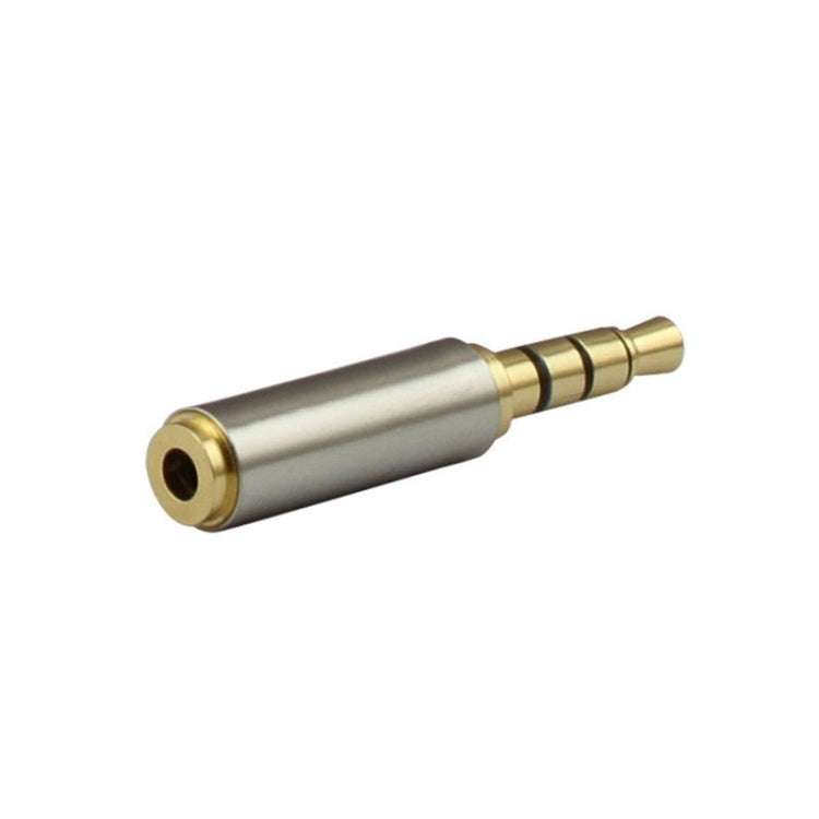 Conector jack áudio 3.5mm 4 pinos para adaptadores 2.5mm 4 pinos (10 unidades num pacote, preço para 10 unidades), macho 3.5mm para fêmea 2.5mm