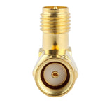 Adaptador banhado a ouro, RP-SMA macho para fêmea