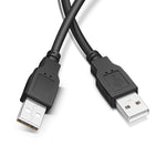 Cabo de extensão USB 2.0 AM para AM, Comprimento: 3m, 3m