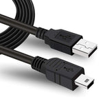 Cabo USB 2.0 AM para Mini USB 5 pinos, Comprimento: 1,5m, USB 2.0 AM para Mini 5 pinos