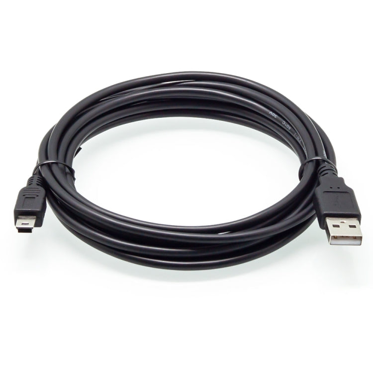 Cabo USB 2.0 AM para Mini USB 5 pinos, Comprimento: 1,5m, USB 2.0 AM para Mini 5 pinos