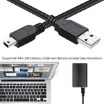 Cabo USB 2.0 AM para Mini USB 5 pinos, Comprimento: 1,5m, USB 2.0 AM para Mini 5 pinos