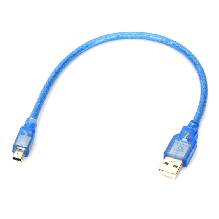 Cabo USB 2.0 AM para Mini 5 pinos, Comprimento: 30,5cm