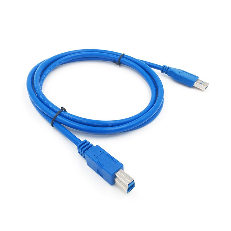 Cabo de extensão / transferência de dados USB 3.0 A macho para B macho para impressora, Comprimento: 5m, Comprimento: 1,5m