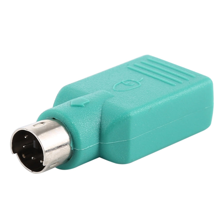 Adaptador USB A fêmea para mini DIN6 macho (USB para PS/2), USB fêmea para PS/2 macho