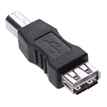 Conector adaptador USB 2.0 A fêmea para B macho AF para BM para impressora