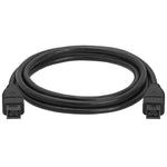 Cabo Firewire 800 IEEE1394B 9 pinos macho para 9 pinos macho, Comprimento: 1,8m, 9 pinos para 9 pinos (1,8m)