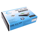Adaptador USB 2.0 para Display DVI / VGA / HDMI, Suporta Full HD 1080P, Expansível até 6 Unidades de Display, Resolução USB 2.0: 1920*1080