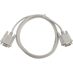Cabo de Extensão Serial DB9 Macho para Fêmea RS232 9 Pinos, Comprimento: 1,5m, RS232 Macho para Macho