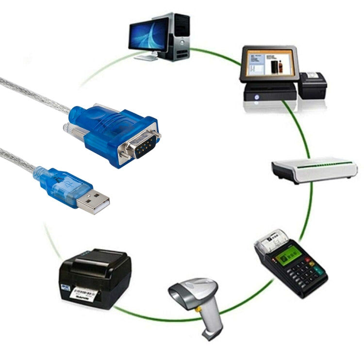 Cabo USB para RS232 (Entrega de Cor Aleatória), USB para RS232 (Com Um IC), USB para RS232 (Com Dois IC), USB para RS232 (Com Qualidade Normal)