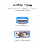 Cabo USB para RS232 (Entrega de Cor Aleatória), USB para RS232 (Com Um IC), USB para RS232 (Com Dois IC), USB para RS232 (Com Qualidade Normal)