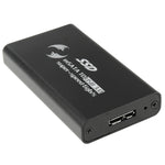Caixa para disco sólido mSATA SSD 6Gb/s para USB 3.0