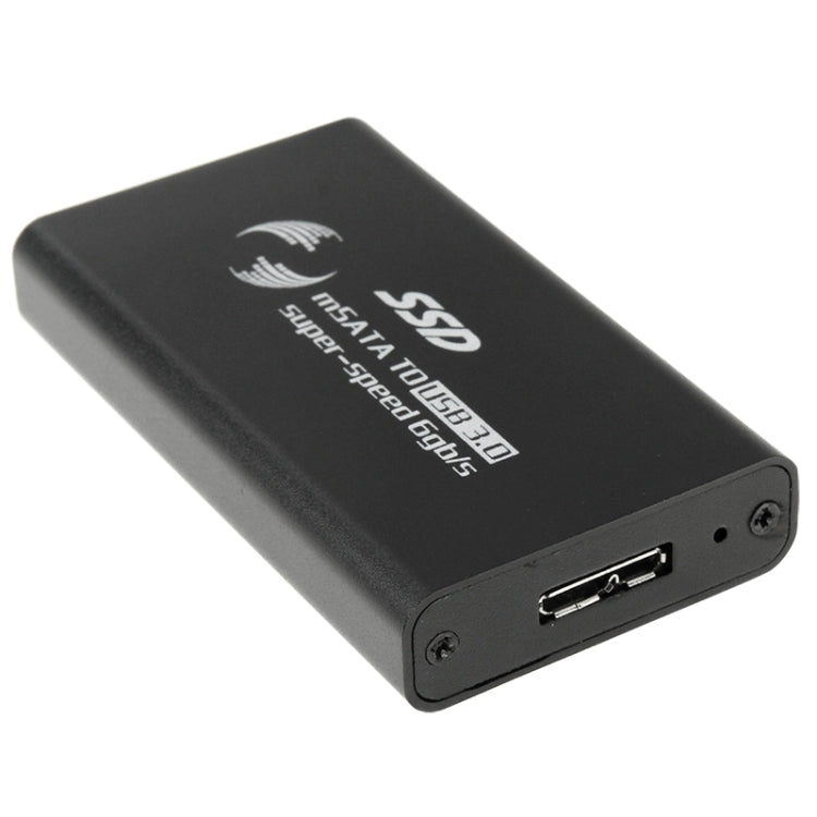Caixa para disco sólido mSATA SSD 6Gb/s para USB 3.0