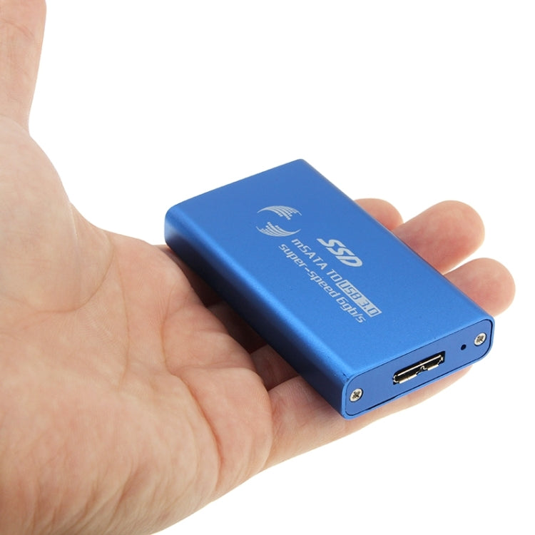 Caixa para disco sólido mSATA SSD 6Gb/s para USB 3.0