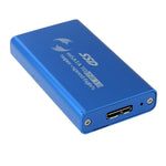 Caixa para disco sólido mSATA SSD 6Gb/s para USB 3.0