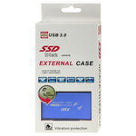 Caixa para disco sólido mSATA SSD 6Gb/s para USB 3.0