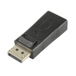 Adaptador DisplayPort Macho para HDMI Fêmea, DP Macho para HDMI Fêmea