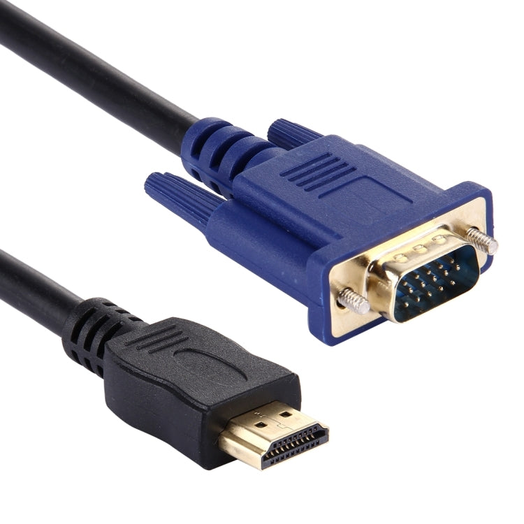 Cabo de Vídeo HDMI Macho para VGA Macho 15 Pinos de 1,8m