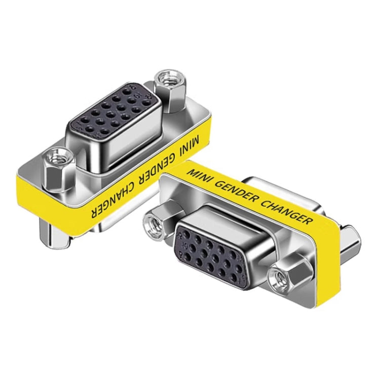 Adaptador VGA 15 Pinos Fêmea para VGA 15 Pinos Fêmea, VGA Fêmea para Fêmea