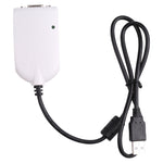 Adaptador USB para VGA Multi-monitor / Multi-ecrã, Placa gráfica externa USB 2.0, USB 2.0
