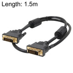 Cabo DVI 24+1P Macho para DVI 24+1P Macho, Comprimento: 1,5m