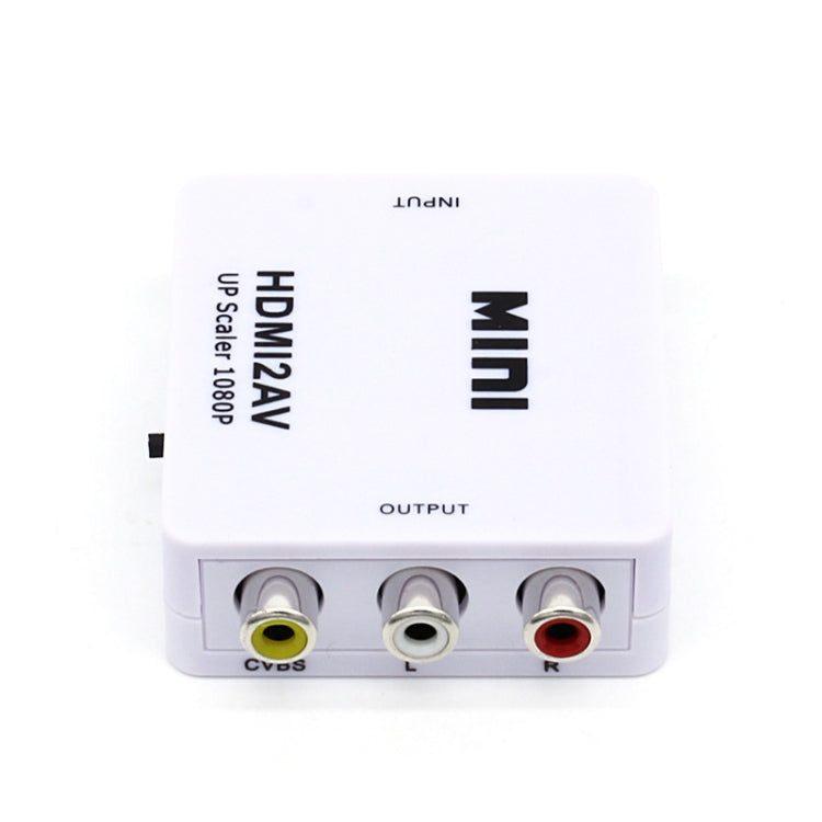 Decodificador de áudio Mini HDMI para CVBS, Mini HDMI para CVBS