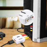 Decodificador de áudio Mini HDMI para CVBS, Mini HDMI para CVBS