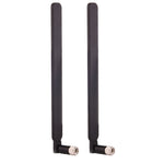 2 unidades de antena SMA macho B593 5dBi para router 4G LTE, antena B593 5dBi branca, antena B593 5dBi preta