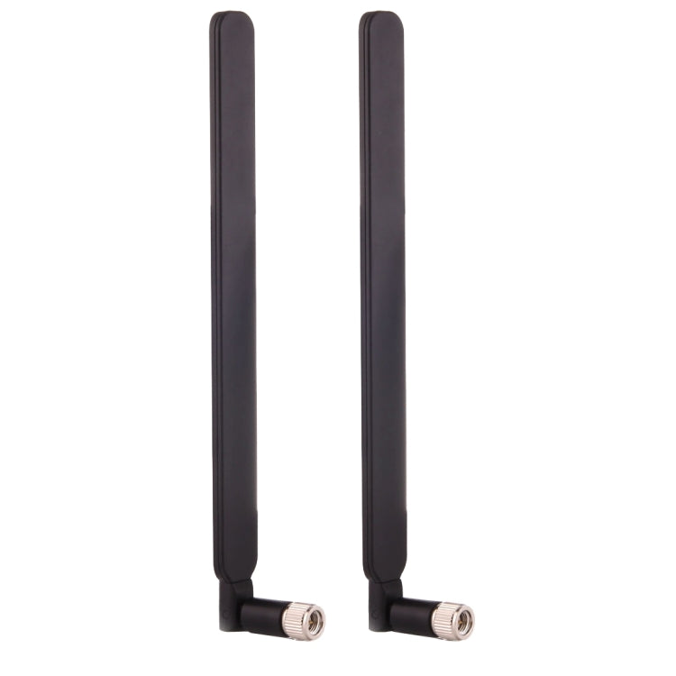 2 unidades de antena SMA macho B593 5dBi para router 4G LTE, antena B593 5dBi branca, antena B593 5dBi preta