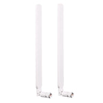 2 unidades de antena SMA macho B593 5dBi para router 4G LTE, antena B593 5dBi branca, antena B593 5dBi preta